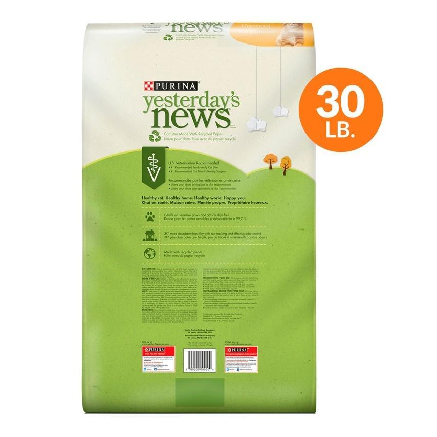 Cat litter on sale made from newspaper