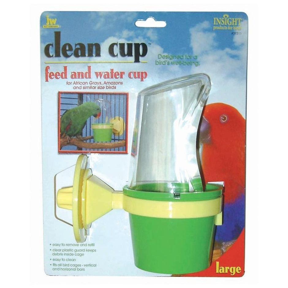 JW Pet Clean Cup Feed & Water Cup - Small