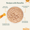 Made By Nacho Minced Grass-Fed Grain-Finished Beef Recipe with Bone Broth Cat Food (2.5 oz Cup - 10 Pack)