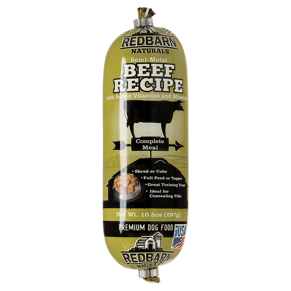 RedBarn Beef Roll Dog Premium (4 oz)