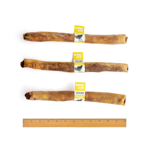 Supercan 12″ Collagen Stick Liver Stuffed Dog Treats (1.7 oz)