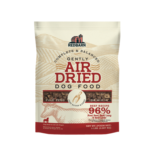 Redbarn Air Dried Beef Recipe Dog Food (Trial Size 2.5oz Bag)