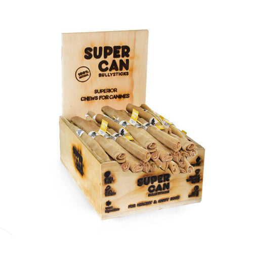 Supercan 12″ Collagen Stick Liver Stuffed Dog Treats (1.7 oz)