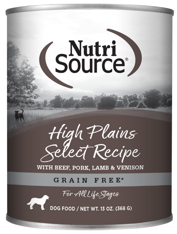 NutriSource® High Plains Select Healthy Grain Free Wet Dog Food