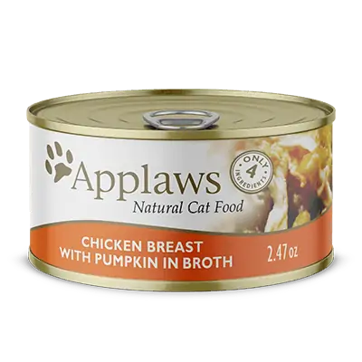 Applaws Natural Wet Cat Food Chicken Breast with Pumpkin in Broth