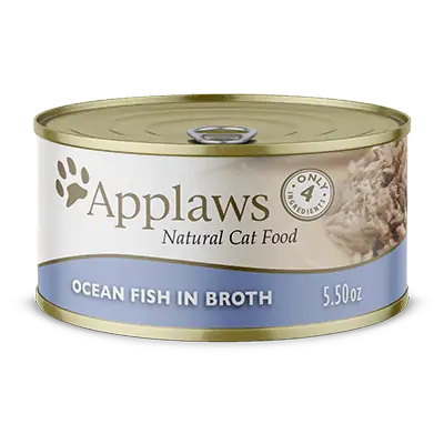 Applaws Natural Wet Cat Food Ocean Fish in Broth