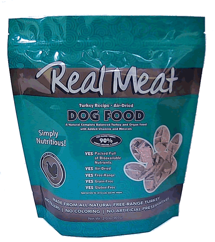 The Real Meat Air-Dried Turkey Dog Food