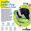 SodaPup Garden Design eTray Enrichment Shallow Slow Feeder Dog Bowl