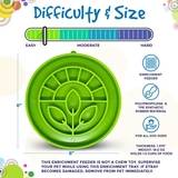 SodaPup Garden Design eTray Enrichment Shallow Slow Feeder Dog Bowl