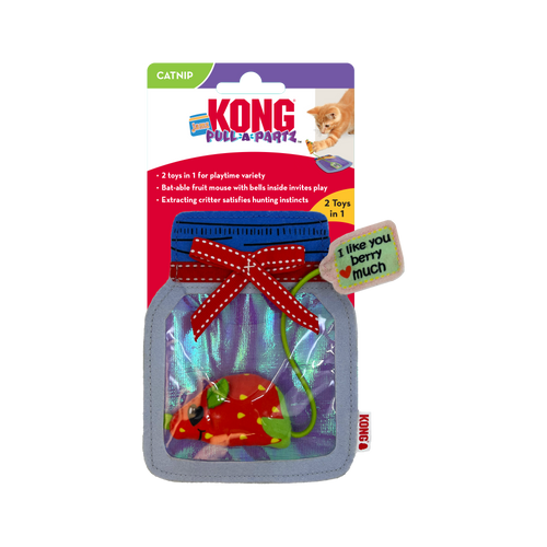 KONG Pull-a-Partz Jamz Assorted Cat Toy (One Size)