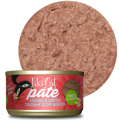 Tiki Cat Grill Pate Sardine Lobster 2.8oz