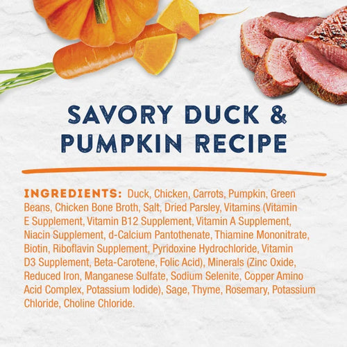 Natural Balance Platefulls Savory Duck & Pumpkin Recipe Wet Dog Food