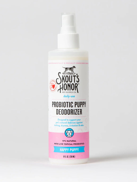 Skout's Honor Probiotic Deodorizer for Puppies (8 oz Happy Puppy)