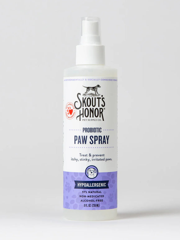Skout's Honor Probiotic Paw Spray for Dogs (8 oz)