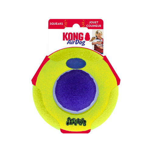 Kong AirDog Squeaker Saucer Dog Toy (Medium/Large)