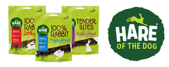 Hare of the Dog 100% Rabbit Freeze Dried Dog Treats