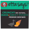 Etta Says! Premium Crunchy Bars Duck & Sweet Potato Dog Treats (1 oz)