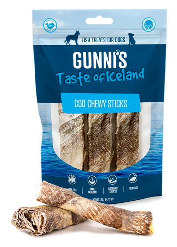 Gunnis Cod Chewy Sticks