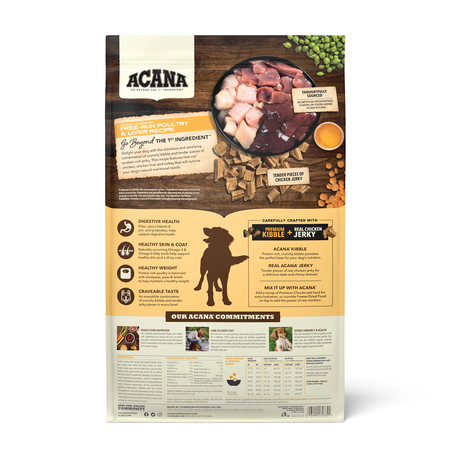 ACANA Butcher's Favorites Free-Run Poultry & Liver Recipe Dry Dog Food (4 Lb)