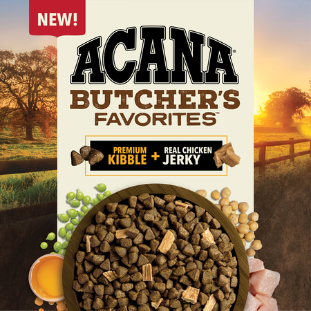 ACANA Butcher's Favorites Free-Run Poultry & Liver Recipe Dry Dog Food (4 Lb)