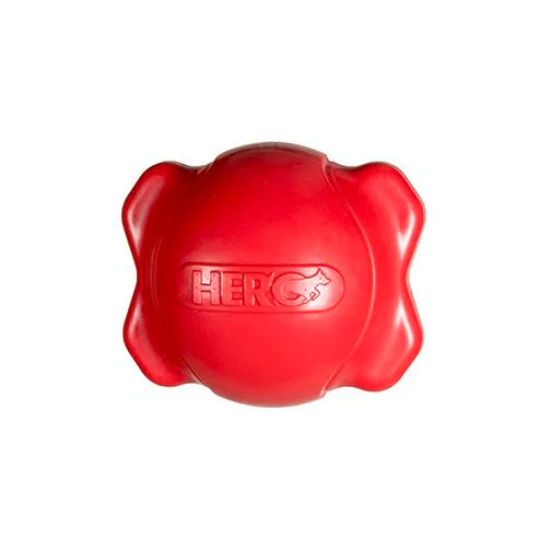 Caitec Hero Soft Rubber Bone Ball Dog Toy (Medium)