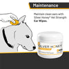 Absorbine Silver Honey® Rapid Ear Care Vet Strength Pet Wipes (50ct Jar)