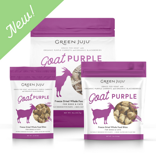 Green Juju Goat Purple Whole Food Bites Pack