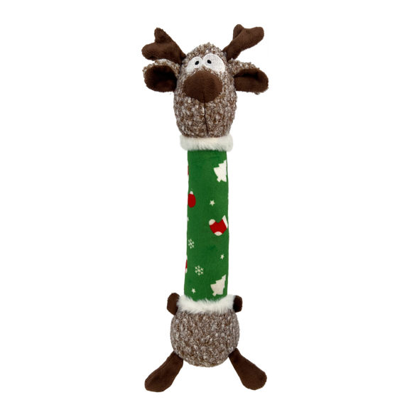 KONG Holiday Shakers Luvs Reindeer Dog Toy