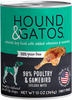 Hound & Gatos  Grain Free 98% Poultry Gamebird Wet Dog Food