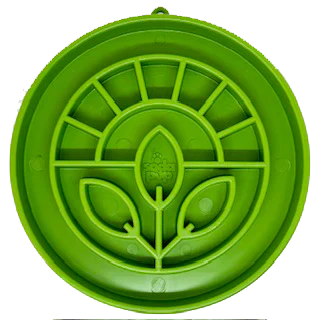 SodaPup Garden Design eTray Enrichment Shallow Slow Feeder Dog Bowl