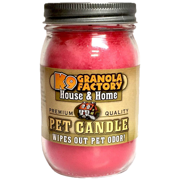 K9 Granola Factory House & Home Collection, Angels In The Air Pet Odor Eliminator Candle (16 oz)