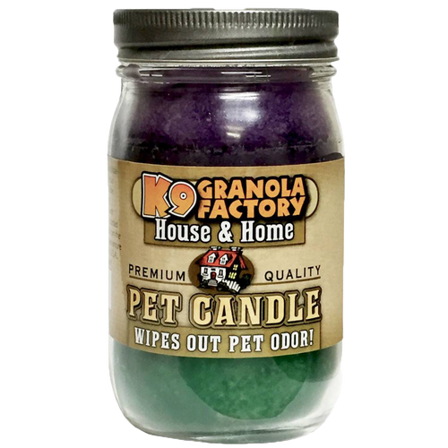 K9 Granola Factory House & Home Collection Lavender & Green Tea Pet Odor Eliminator Candle (16 oz)