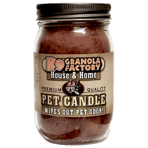 K9 Granola Factory House & Home Collection, Smelly Cat Pet Odor Eliminator Candle (16 oz)