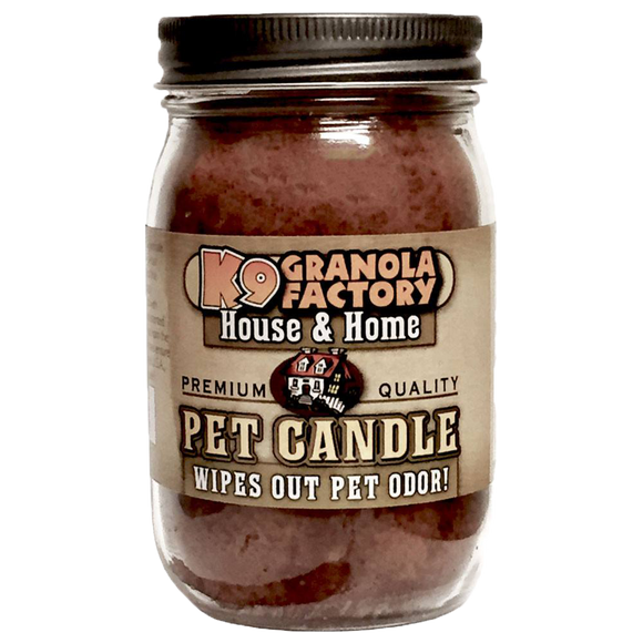 K9 Granola Factory House & Home Collection, Smelly Cat Pet Odor Eliminator Candle (16 oz)