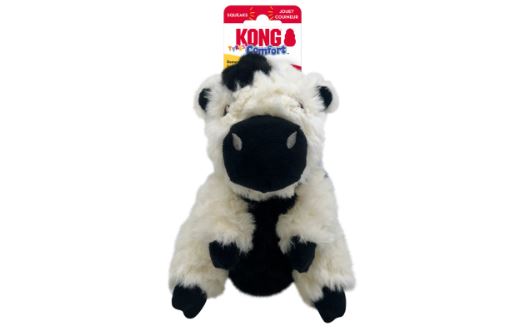 KONG Comfort Tykes Cow Dog Toy