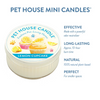 One Fur All Pet House Lemon Cupcake Mini Candle (1.5 oz)