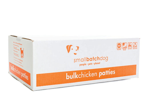 Smallbatch Chickenbatch Frozen Dog Food (6 Lb Patties)