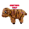 KONG Low Stuff Stripes Cow Dog Toy (Medium)