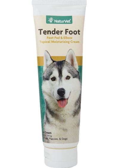 NaturVet Tender Foot Pad and Elbow Cream for Dogs (5 oz)