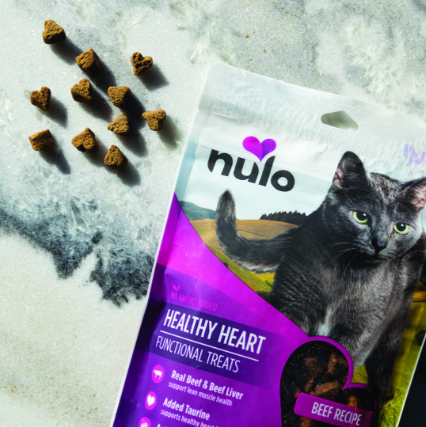Nulo Crunchy Cat Treats™ Healthy Heart Beef Recipe (4-oz)