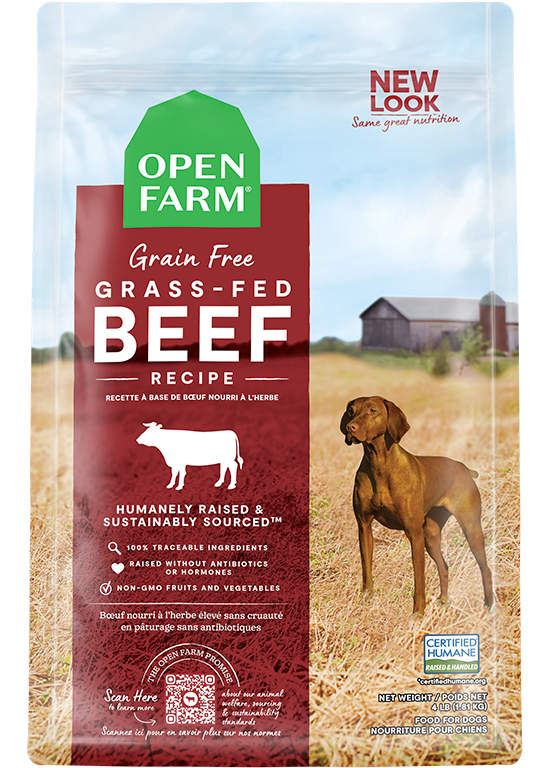 Open Farm Grass-Fed Beef Dry Dog Food