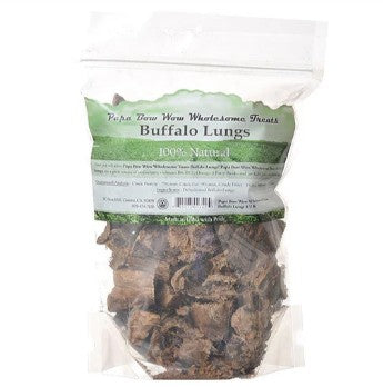 Papa Bow Wow Buffalo Lungs Dog Treat