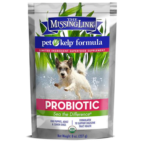 The Missing Link® Pet Kelp® Probiotic Blend Limited Ingredient Superfood Supplement For Dogs