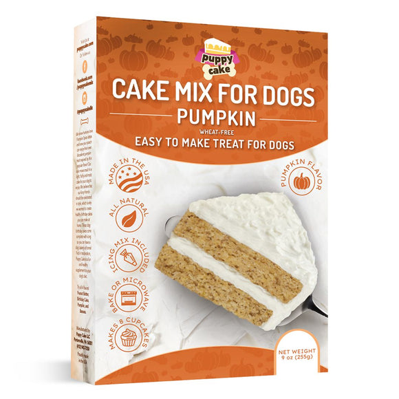 Puppy Cake Mix - Pumpkin Wheat-Free (9 oz)