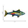 KONG Shieldz Wildz Fish Tuna Dog Toy (Medium)