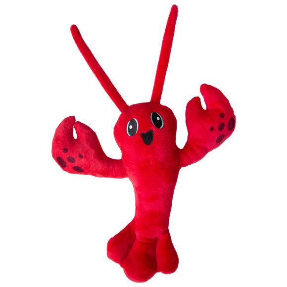 Snugarooz Luca The Lobster Dog Toy (8”)