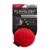 Playology Plush Squeaky Ball Dog Toy (Peanut Butter Large)