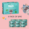 Love Nala Tuna With Spinach Recipe Paté Dinner In Broth Adult Cat Food (2.8 oz Case of 12)