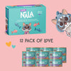 Love Nala Tuna & Salmon Recipe Flaked Dinner In Broth Adult Cat Food (2.8 oz Case of 12)