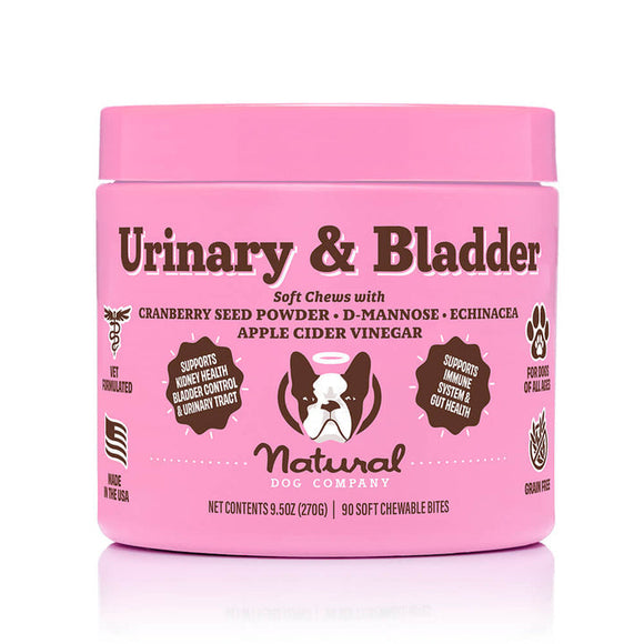 Natural Dog Company Urinary & Bladder Supplement (90 Soft Chews)